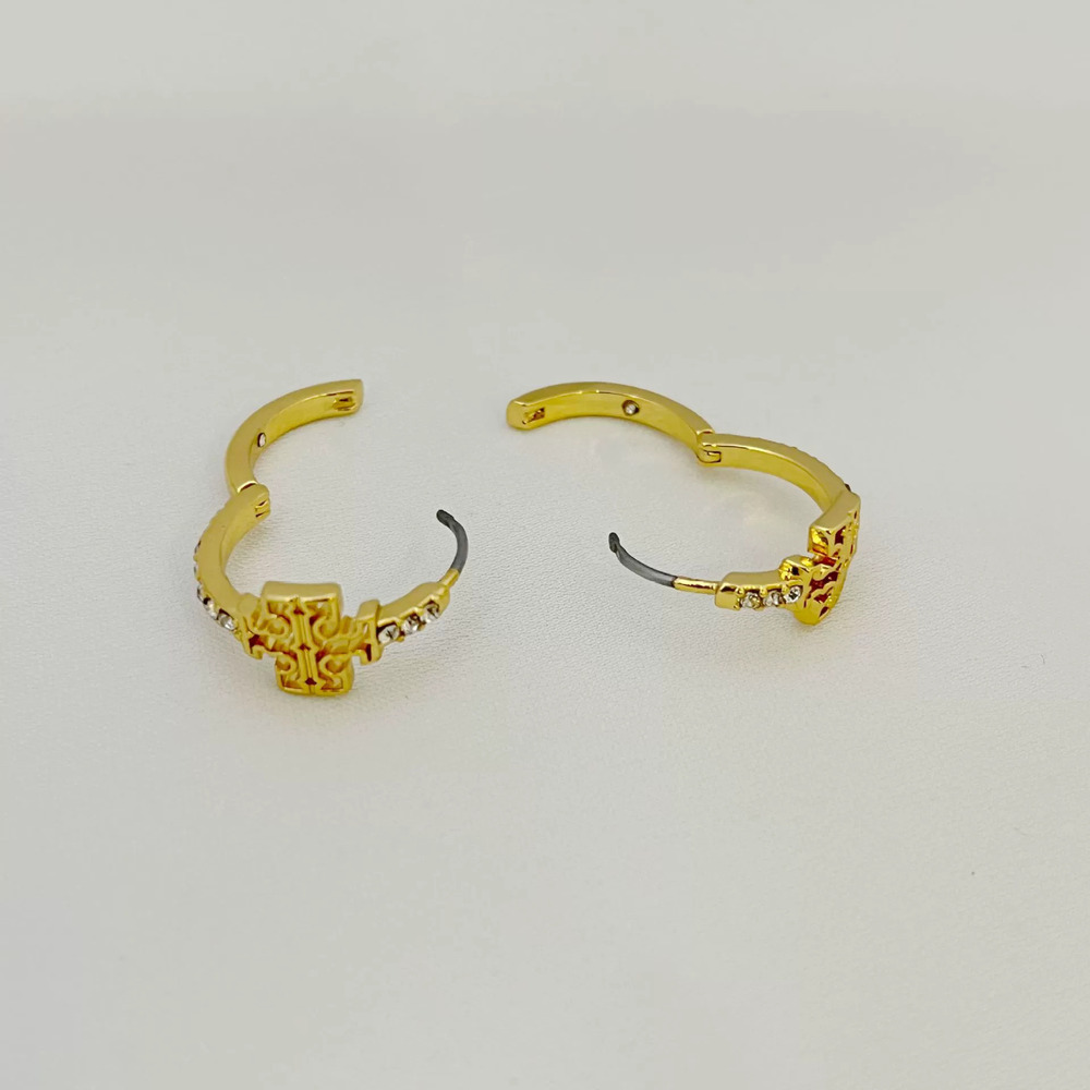 Tory Burch Rhinestone Earrings - Picture 2 of 7